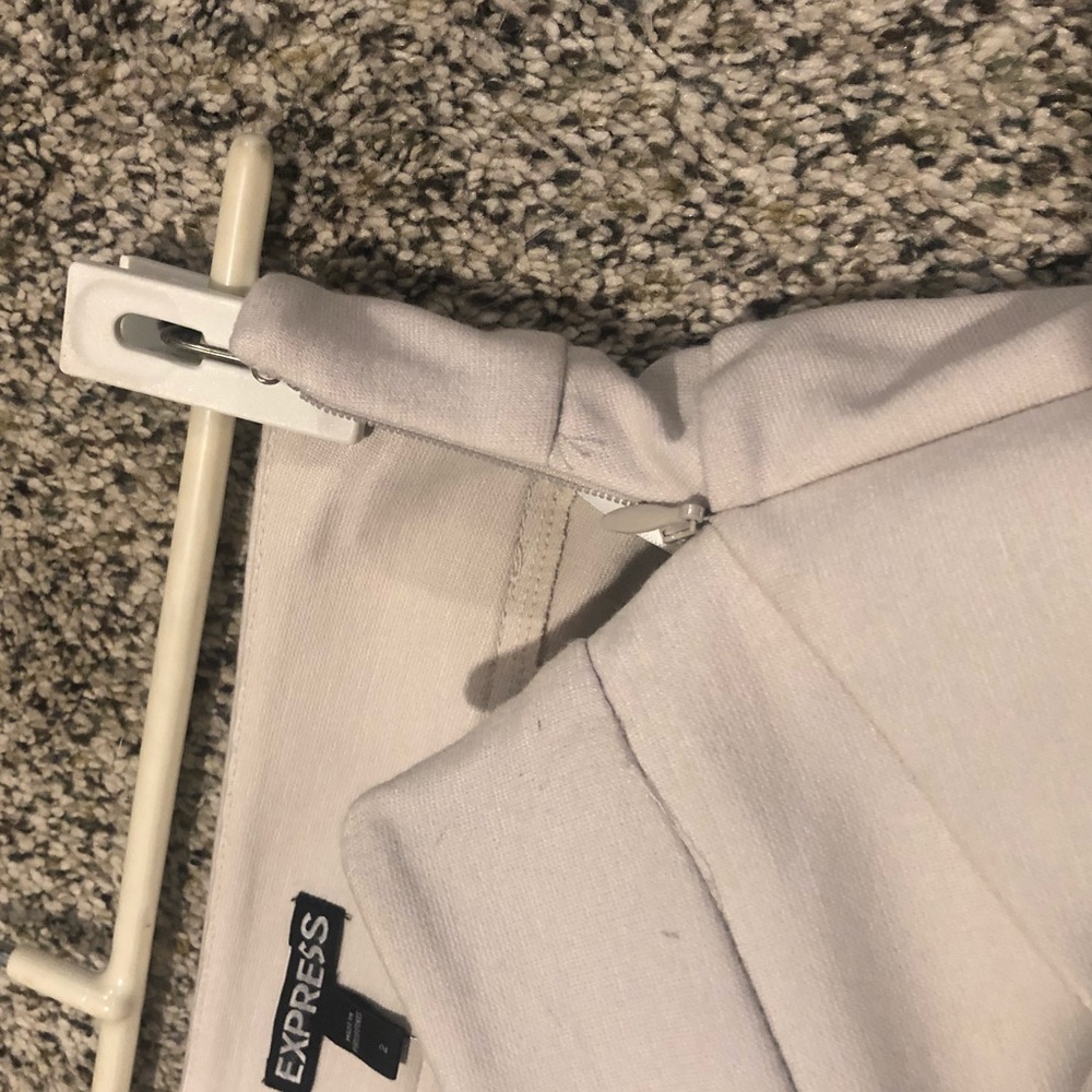 Brand new Express size 2 - tan mini skirt - Picture 6 of 7